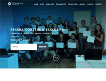 Tablet Screenshot of dinamicatreinamentos.com